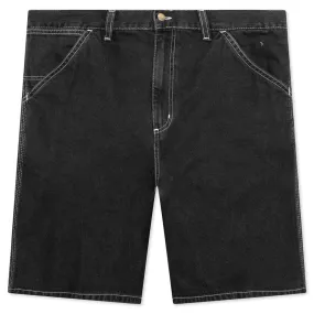 Simple Short - Black Stone Washed