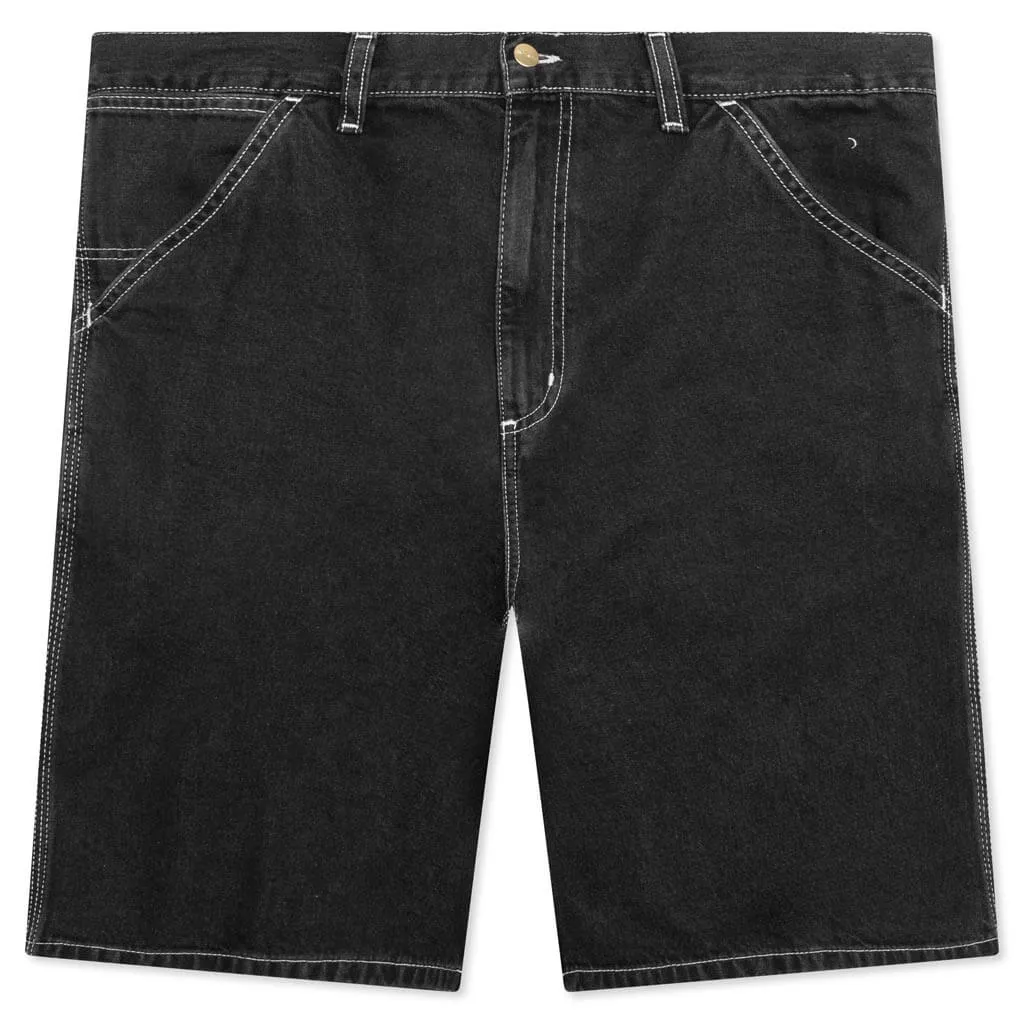 Simple Short - Black Stone Washed