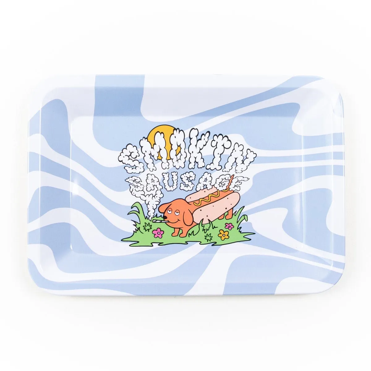 smokin’ sausage rolling tray