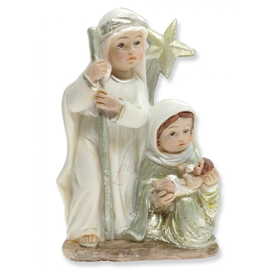 Sparkling Nativity Scene | 3.94'' | 10cm