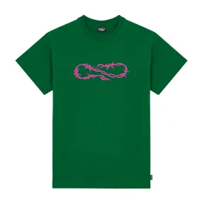 T-shirt Uomo Propaganda Wire Verde / Viola