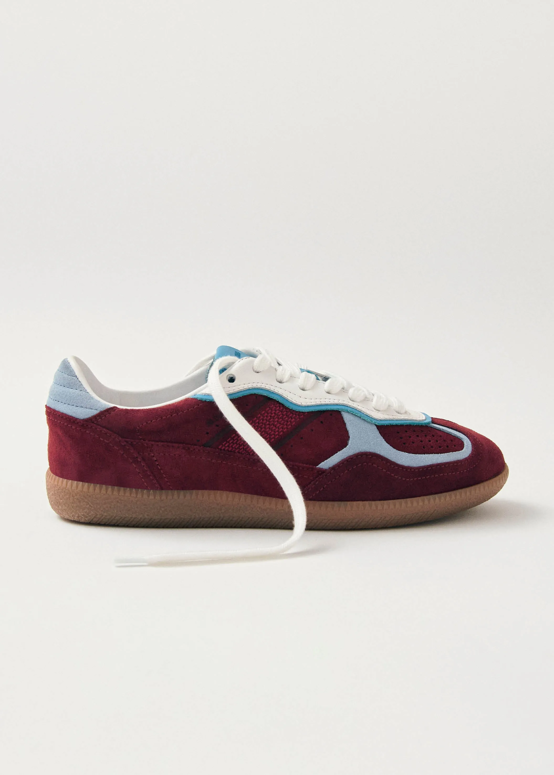 Tb.490 Rife Burgundy Leather Sneakers