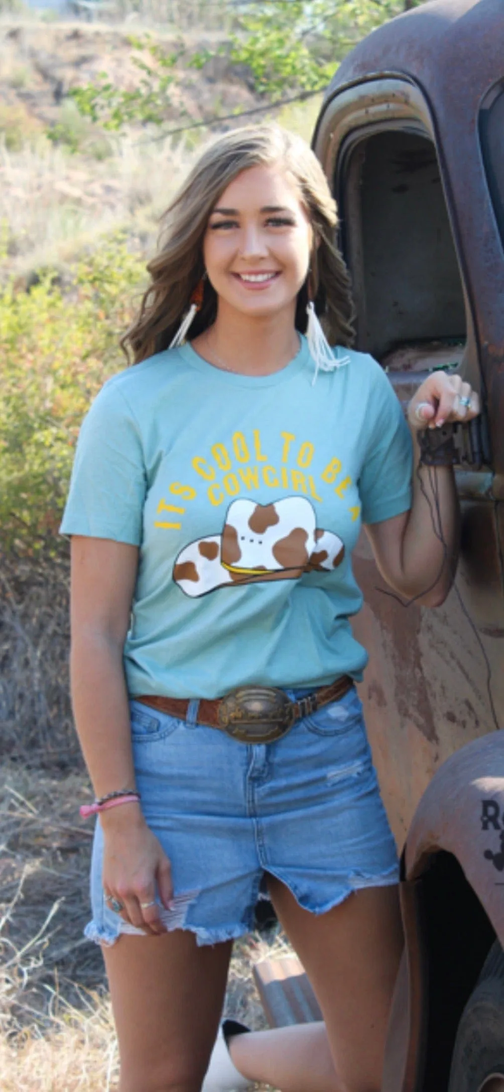 The Cool To Be A Cowgirl Tee