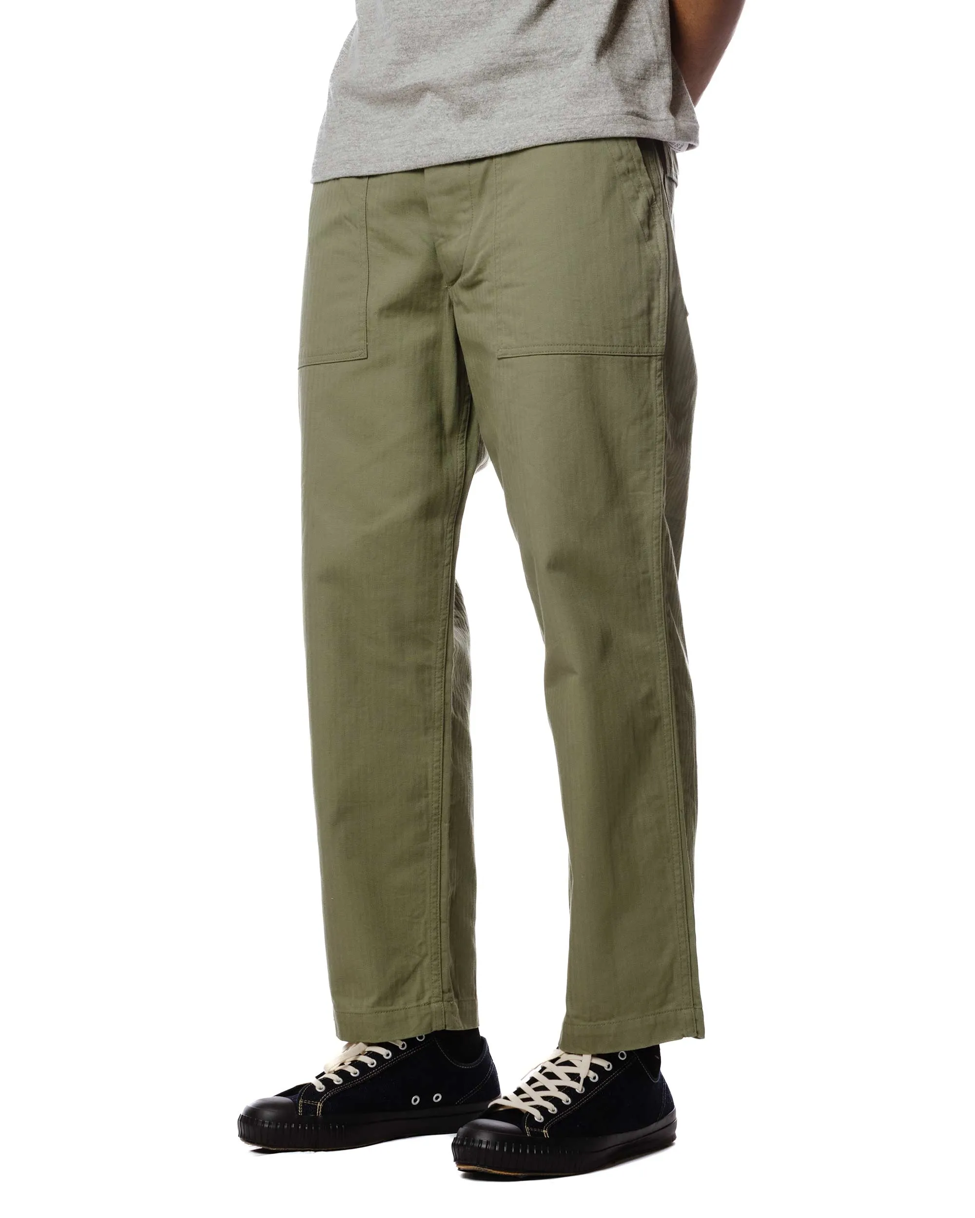 The Corona Utility FP001 Fatigue Slacks 'Utility Slacks' NX H.B.T Olive Green