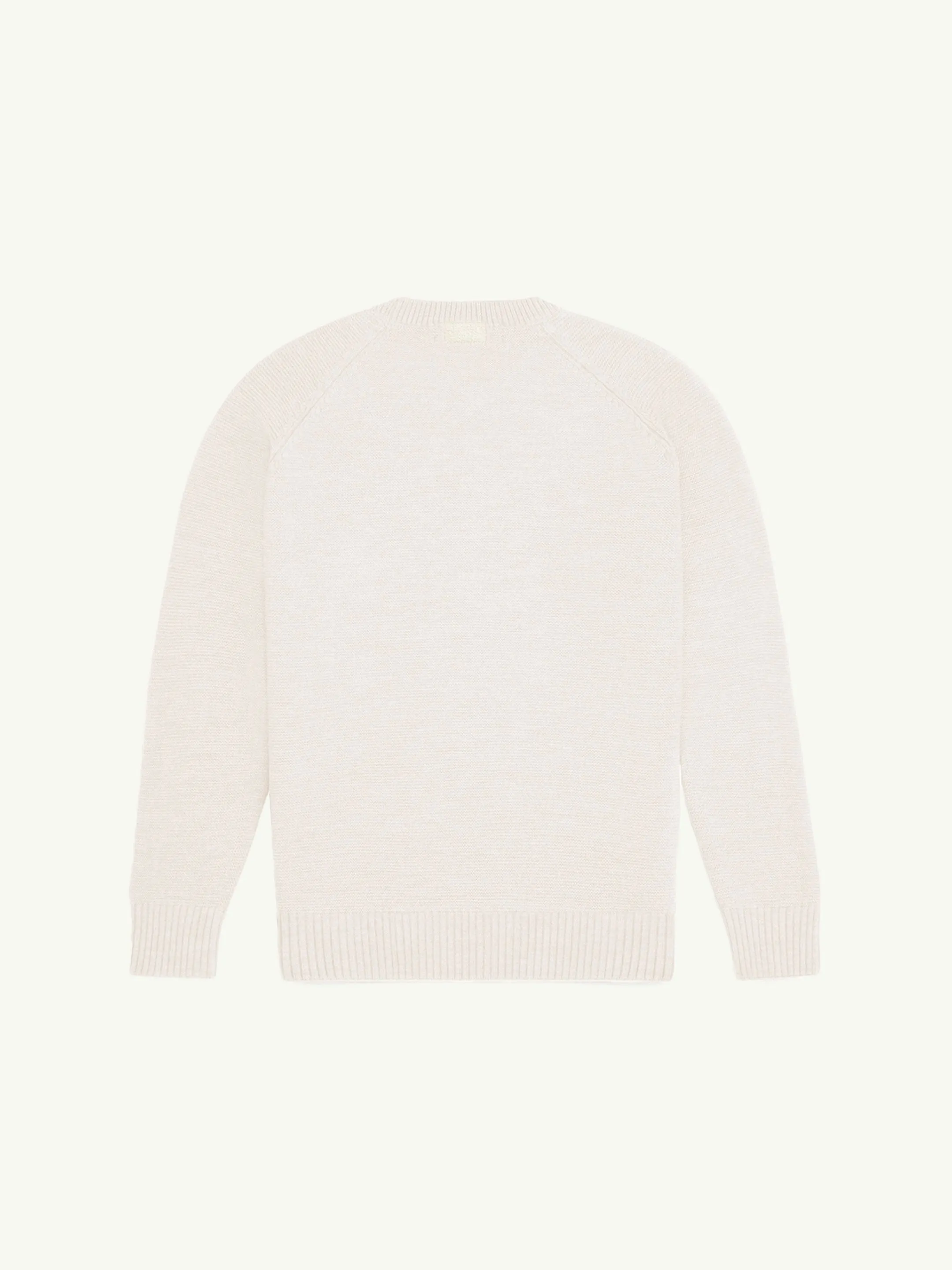 The Crewneck - Raw White