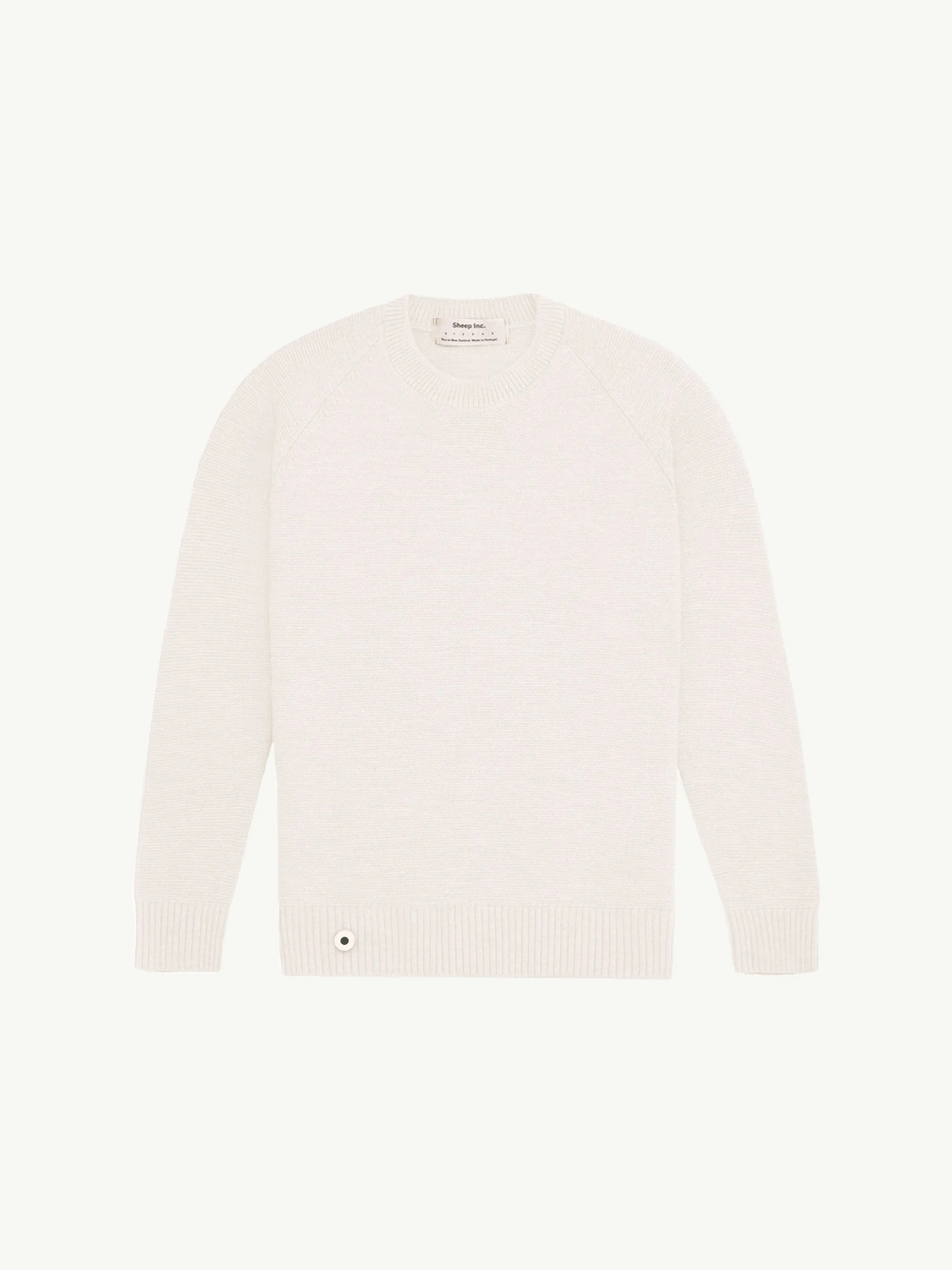 The Crewneck - Raw White