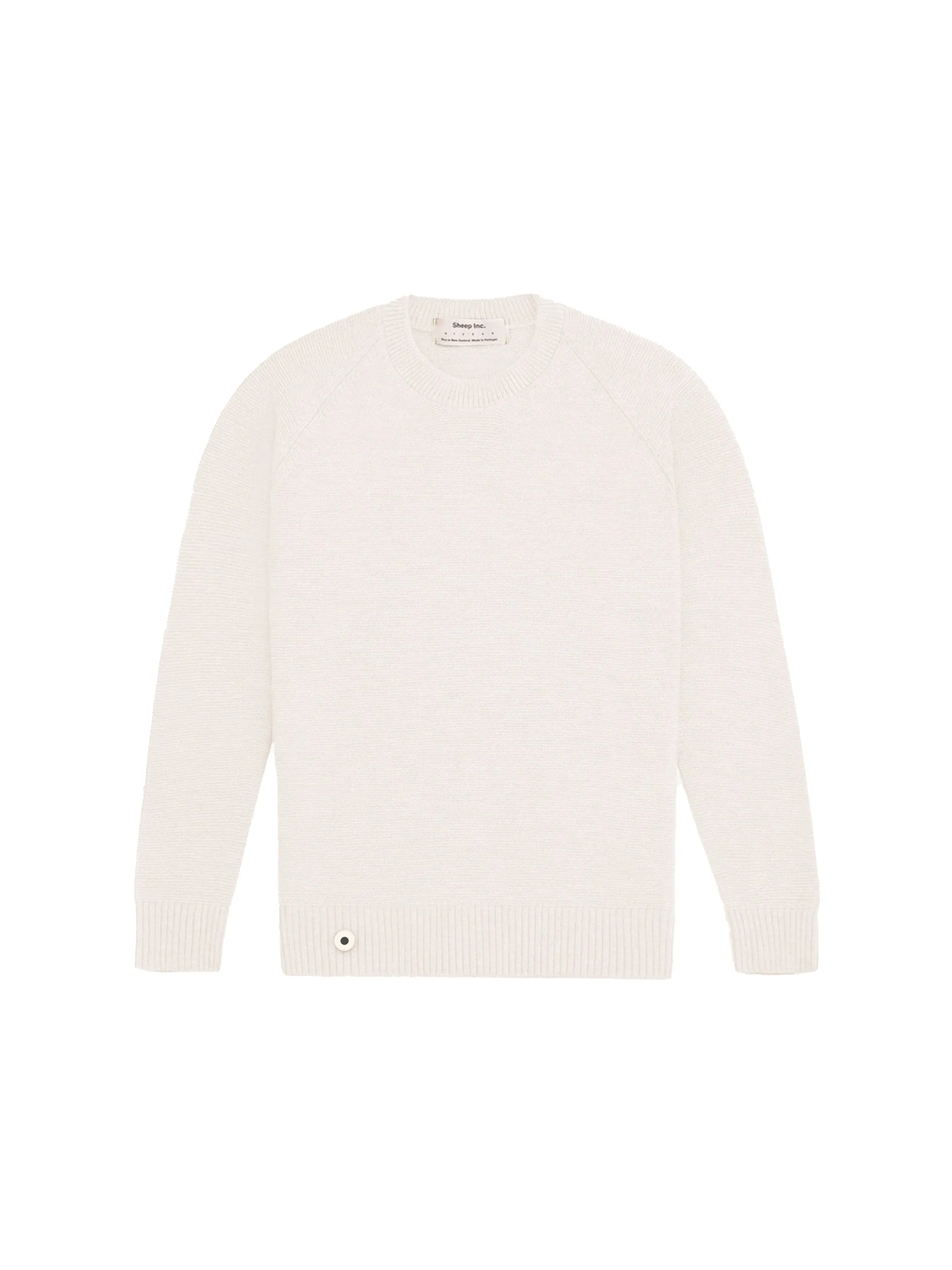 The Crewneck - Raw White