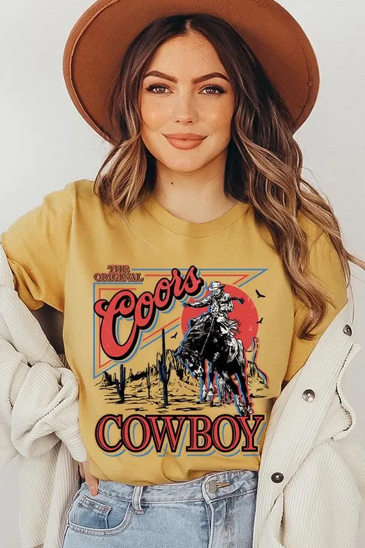 THE ORIGINAL COORS COWBOY  Graphic Tee