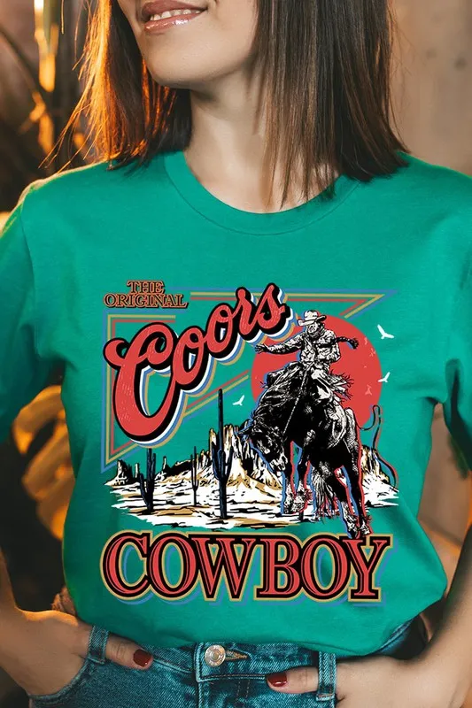 THE ORIGINAL COORS COWBOY  Graphic Tee