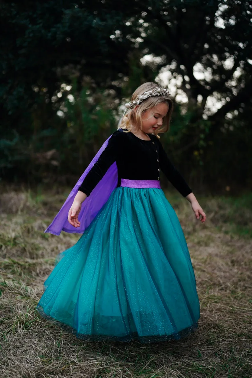 The Winter Princess to Queen Coronation Costume Dress