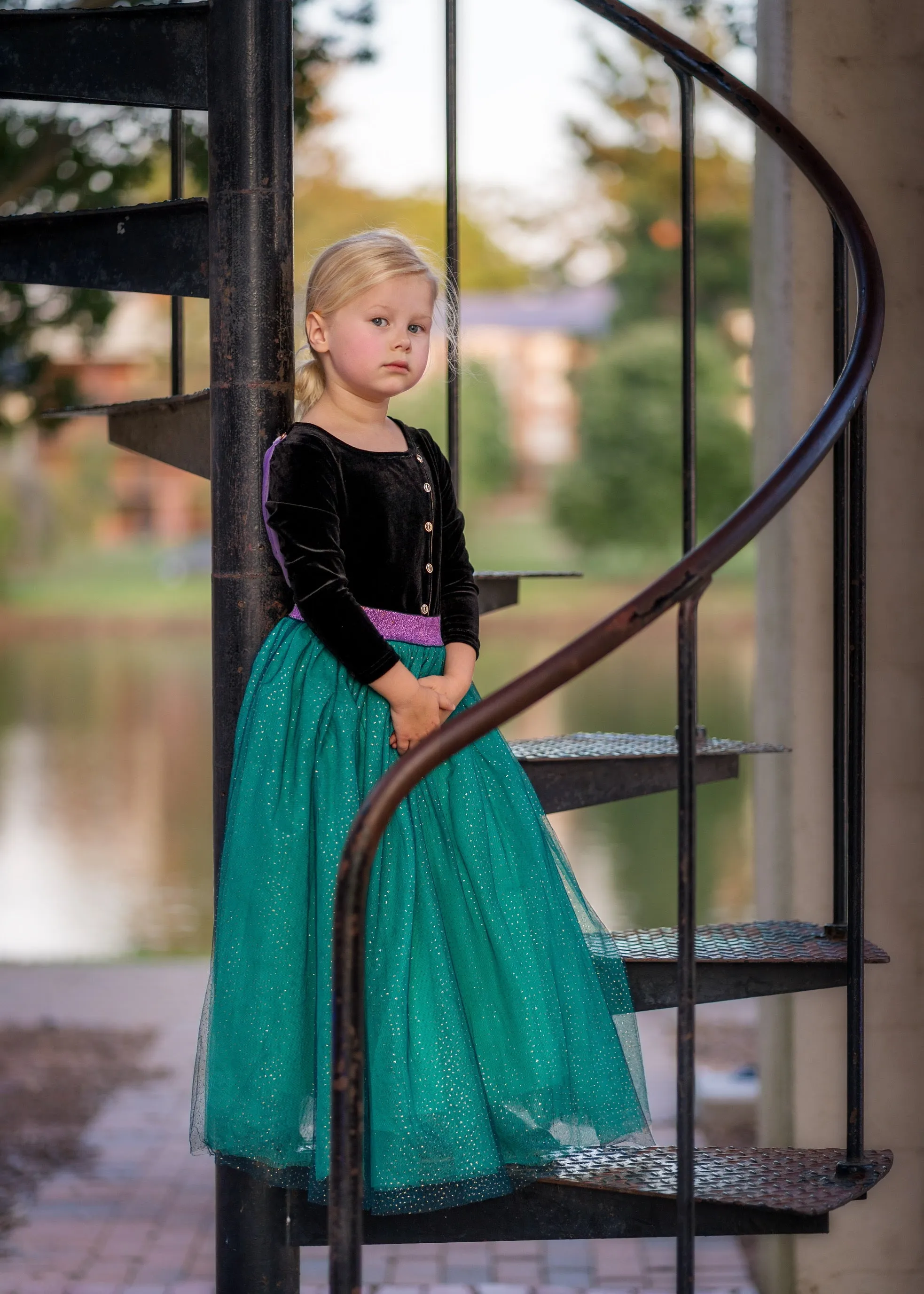 The Winter Princess to Queen Coronation Costume Dress