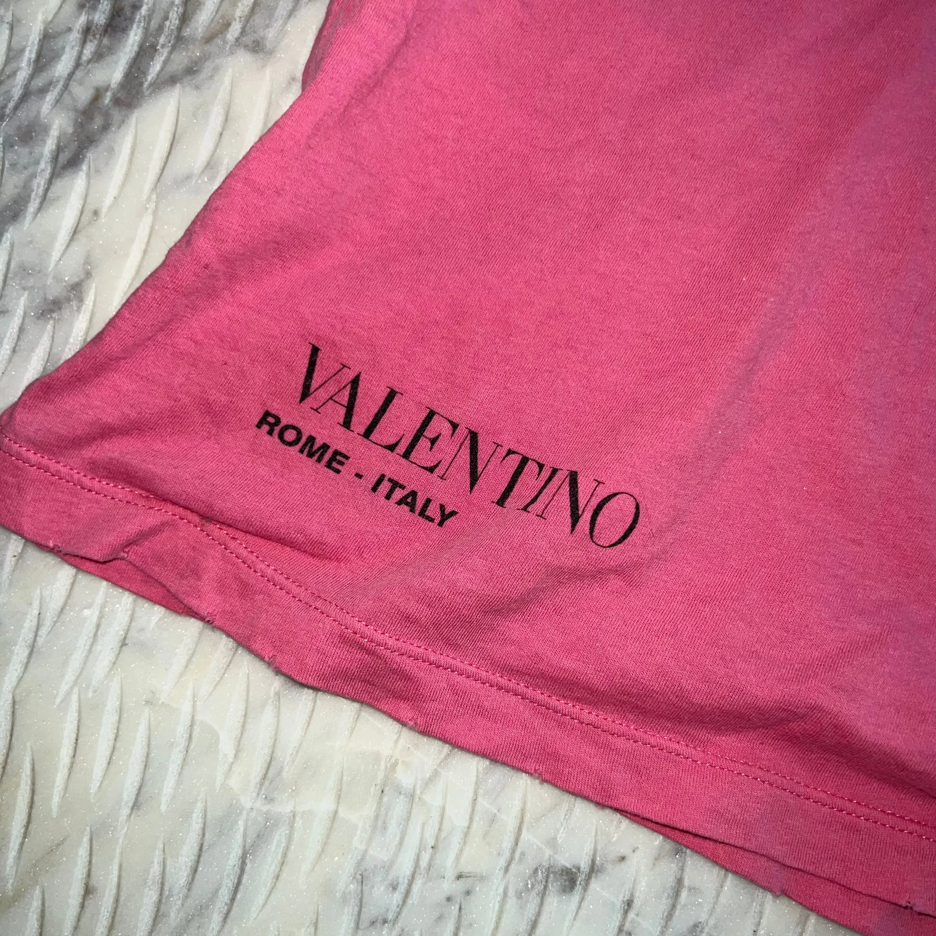 Valentino Pink is Punk Tee