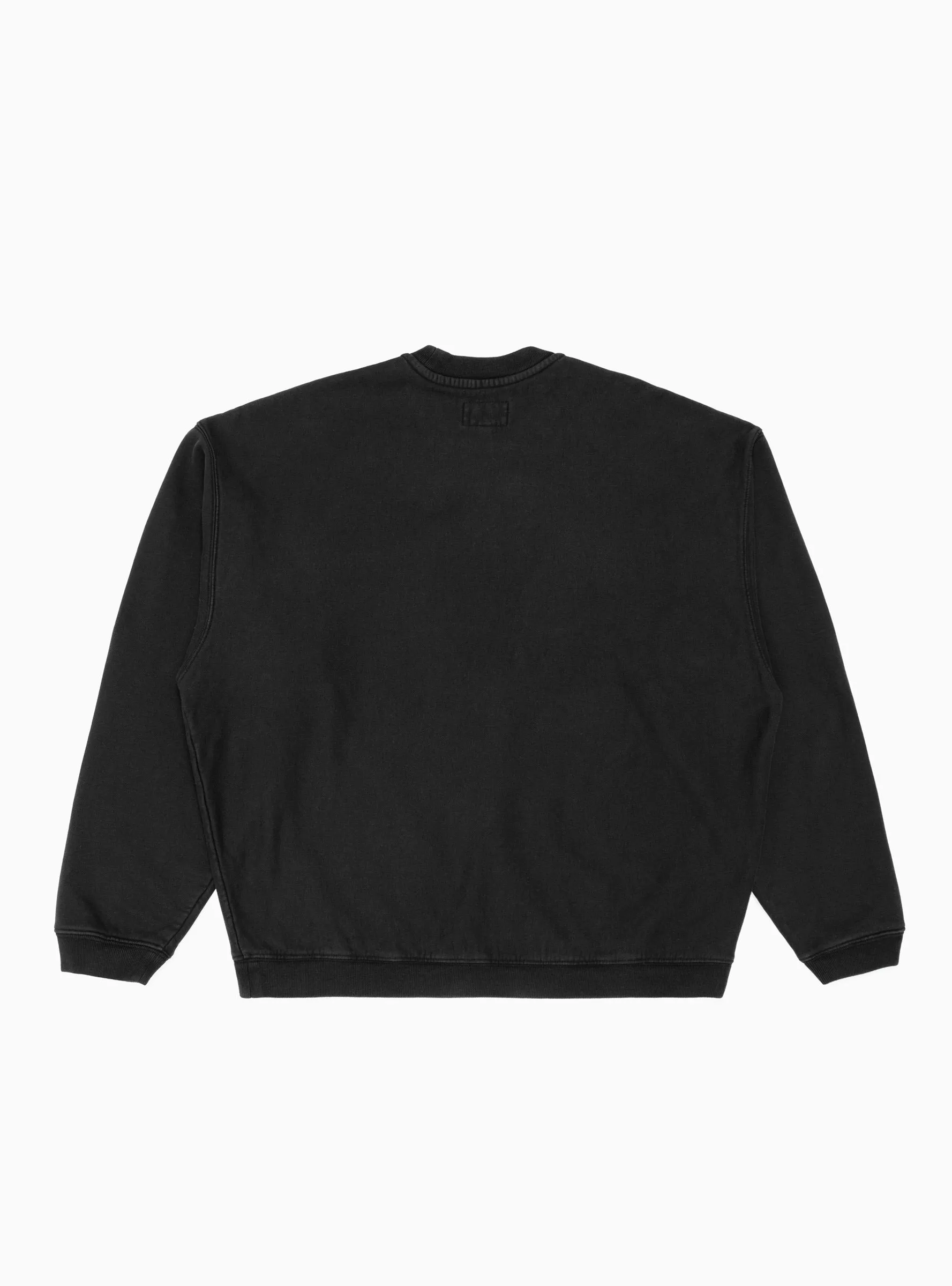 Varsity Oversized Sweatshirt Black