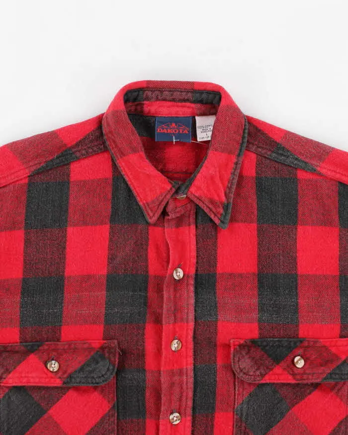 Vintage 90s Dakota Flannel Shirt - L