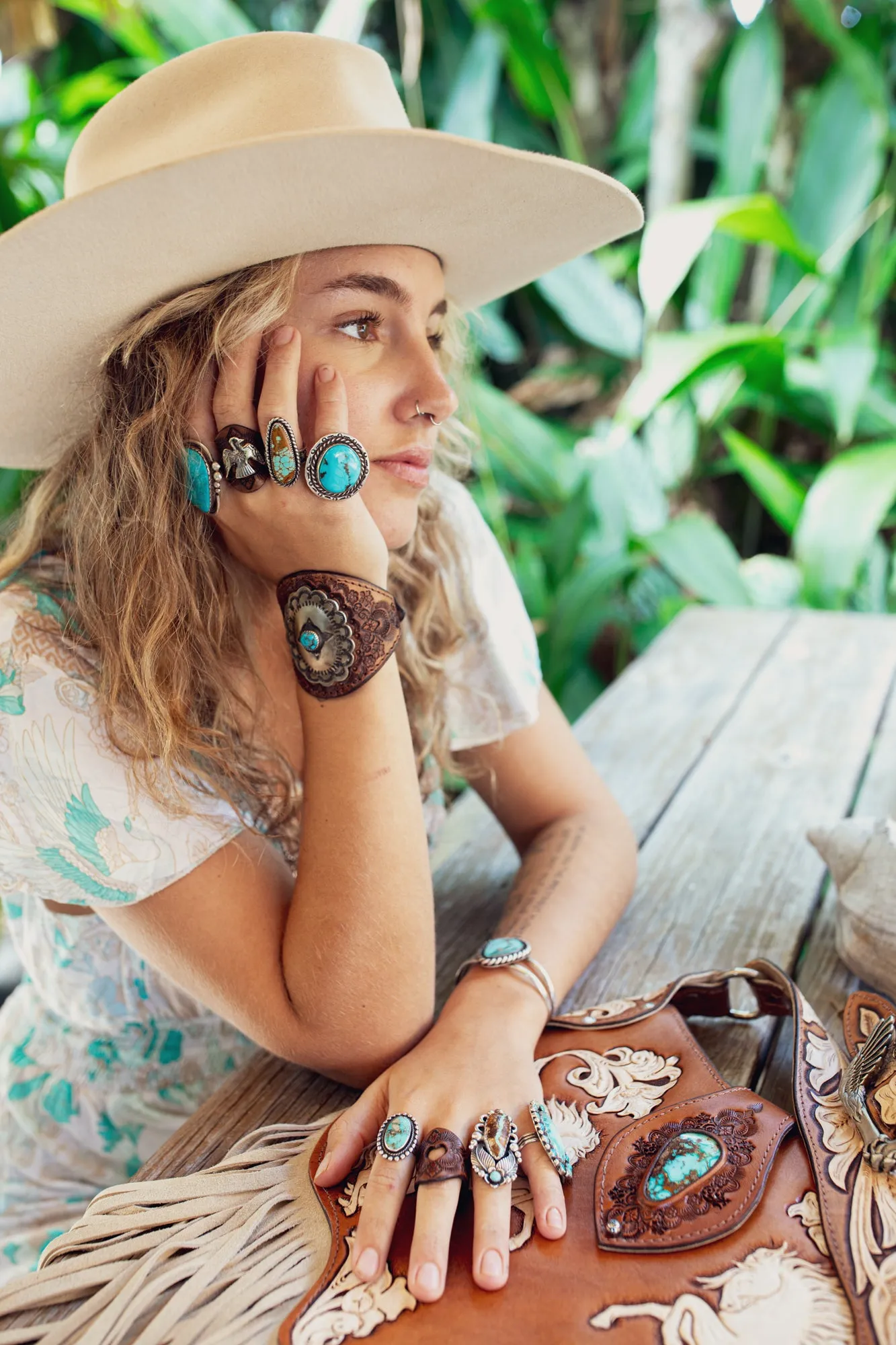 Vintage Navajo Turquoise Ring