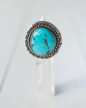 Vintage Navajo Turquoise Ring