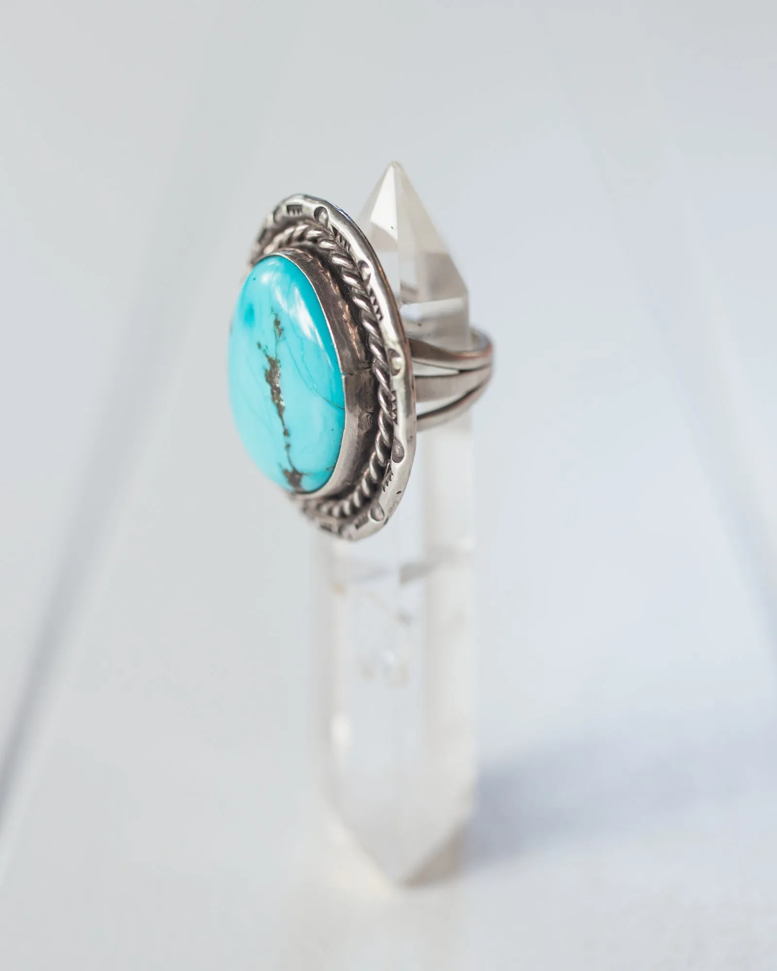 Vintage Navajo Turquoise Ring