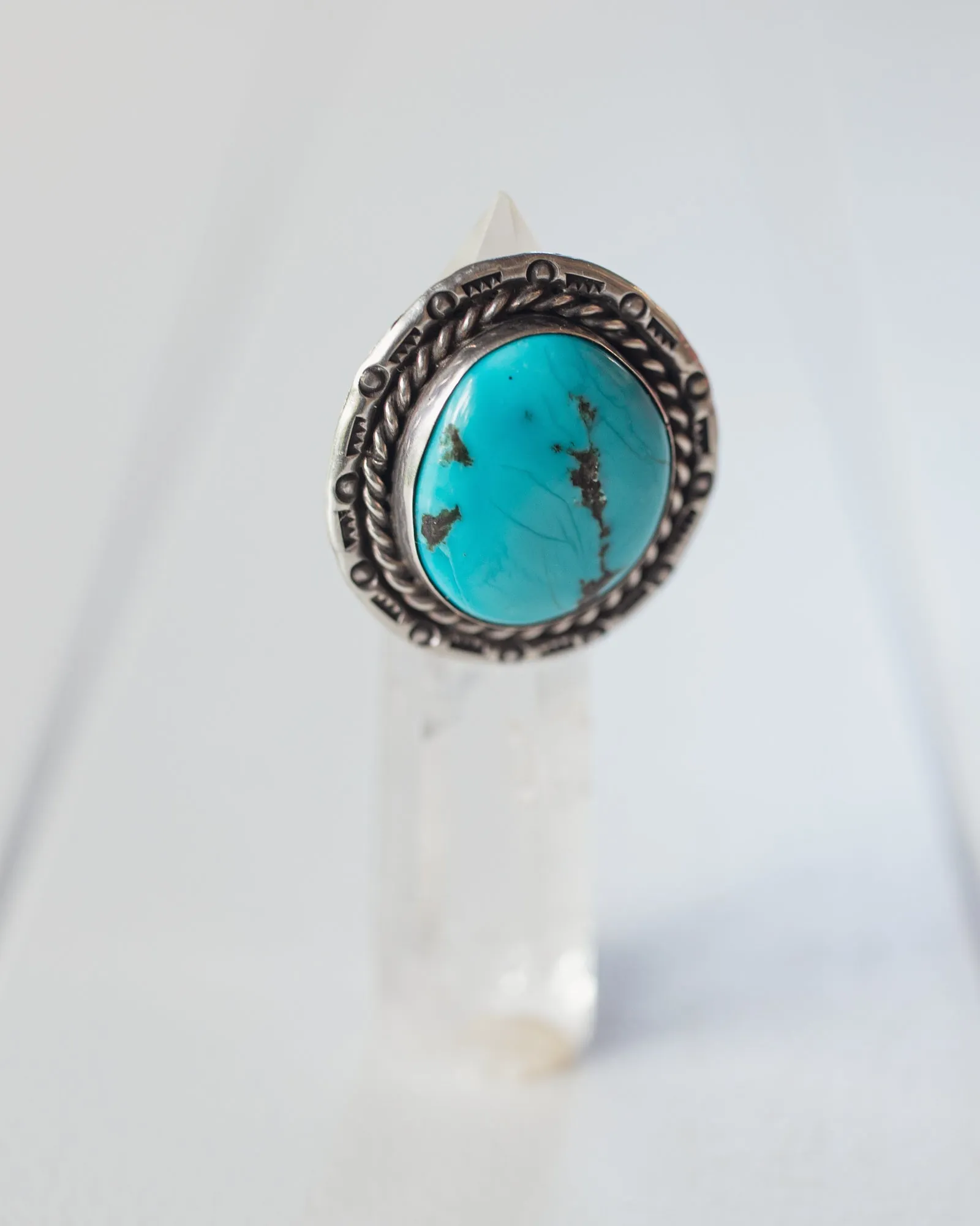 Vintage Navajo Turquoise Ring