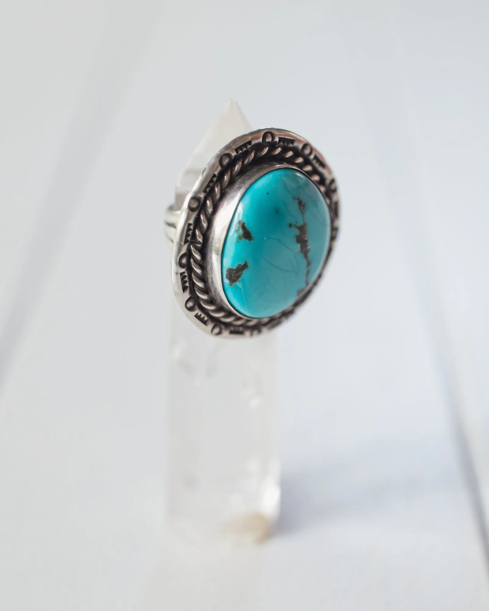 Vintage Navajo Turquoise Ring