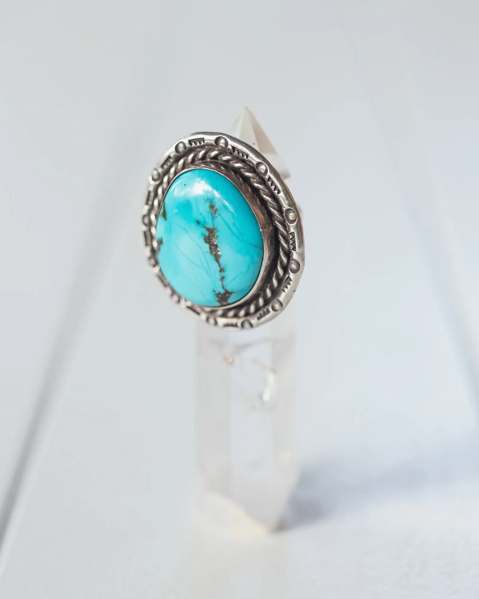 Vintage Navajo Turquoise Ring