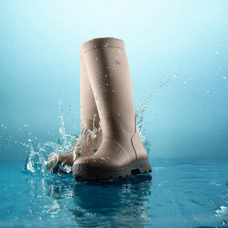 รองเท้าบูท ผู้หญิง รุ่น WONDERWELLY ATB HIGH-PERFORMANCE FLEECE-LINED ROLL-DOWN WELLINGTON BOOTS