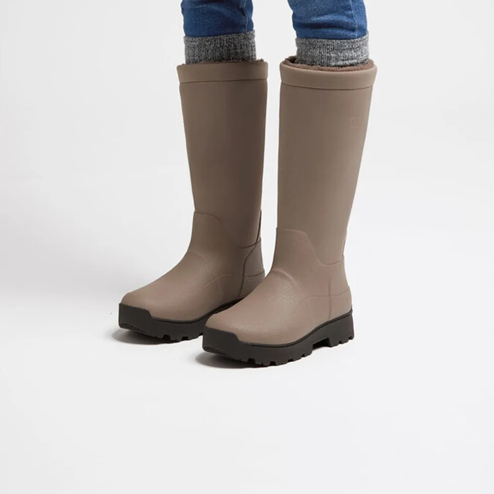 รองเท้าบูท ผู้หญิง รุ่น WONDERWELLY ATB HIGH-PERFORMANCE FLEECE-LINED ROLL-DOWN WELLINGTON BOOTS