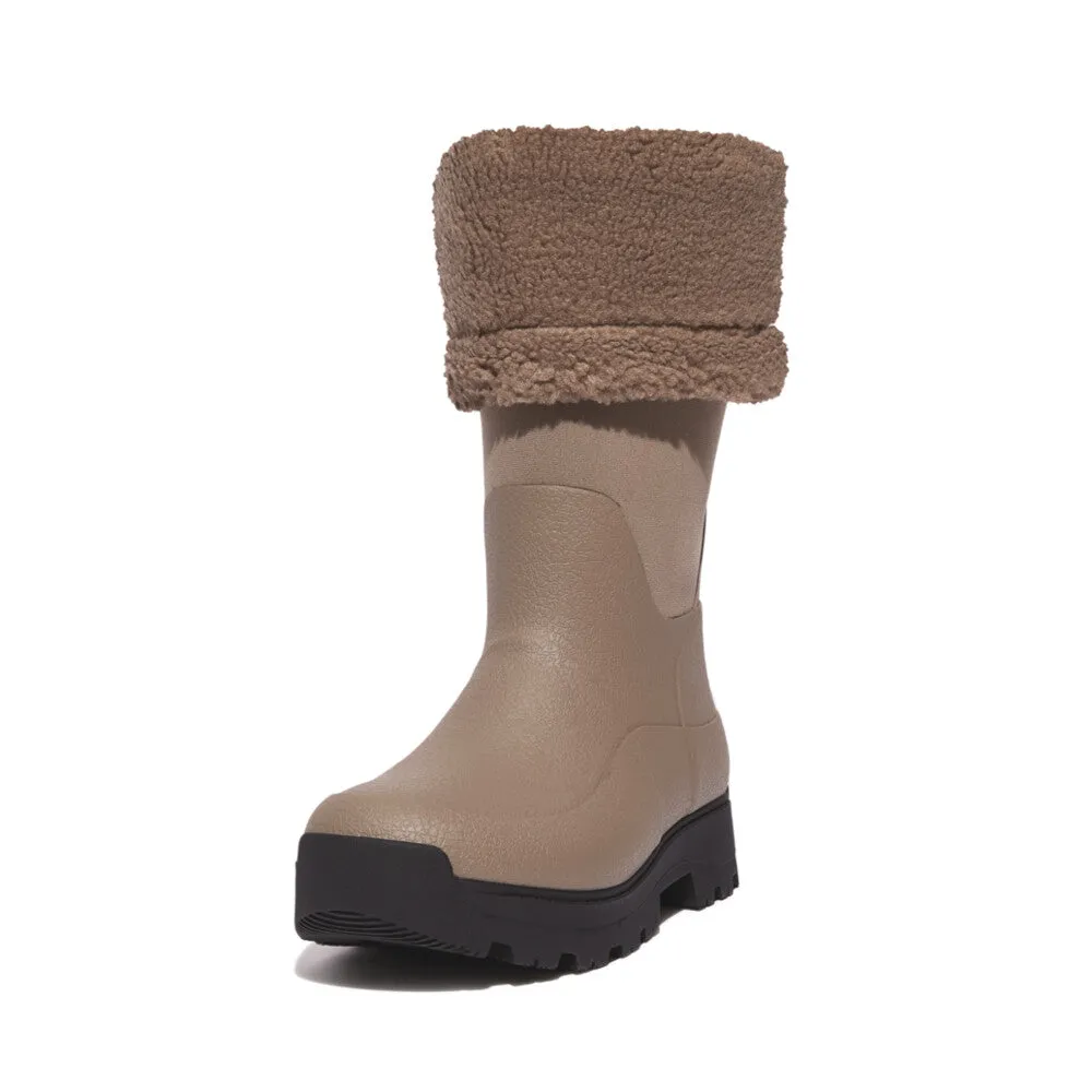 รองเท้าบูท ผู้หญิง รุ่น WONDERWELLY ATB HIGH-PERFORMANCE FLEECE-LINED ROLL-DOWN WELLINGTON BOOTS