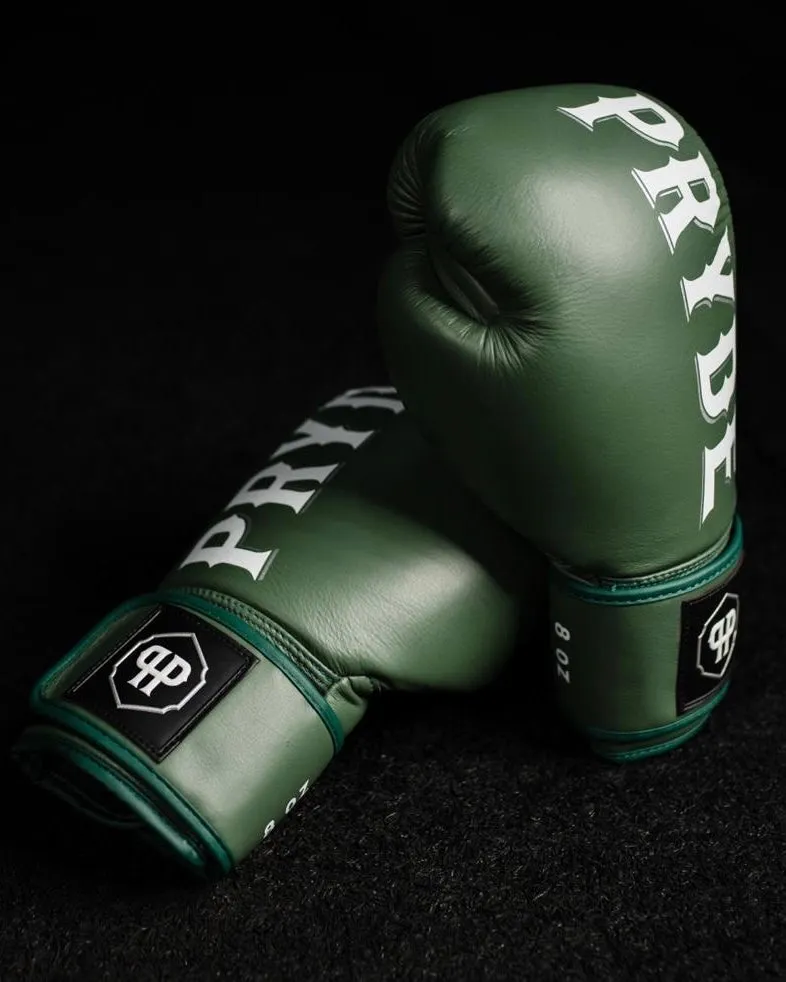 泰拳拳套 Thai Boxing Gloves: PRYDE GLOVES (GREEN)