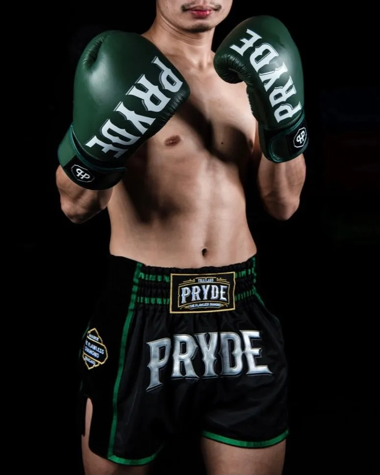 泰拳拳套 Thai Boxing Gloves: PRYDE GLOVES (GREEN)