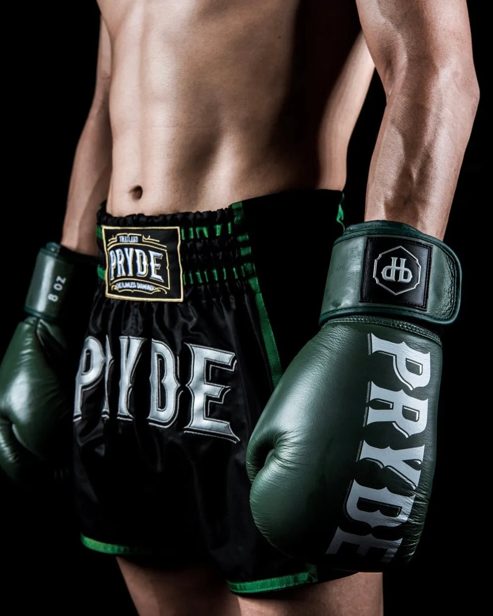 泰拳拳套 Thai Boxing Gloves: PRYDE GLOVES (GREEN)